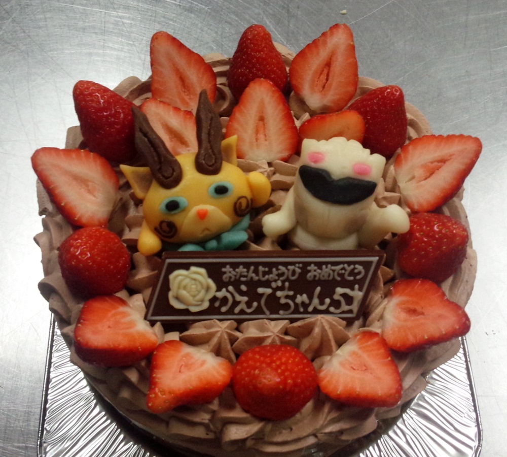 かえで５歳バースデーケーキ
