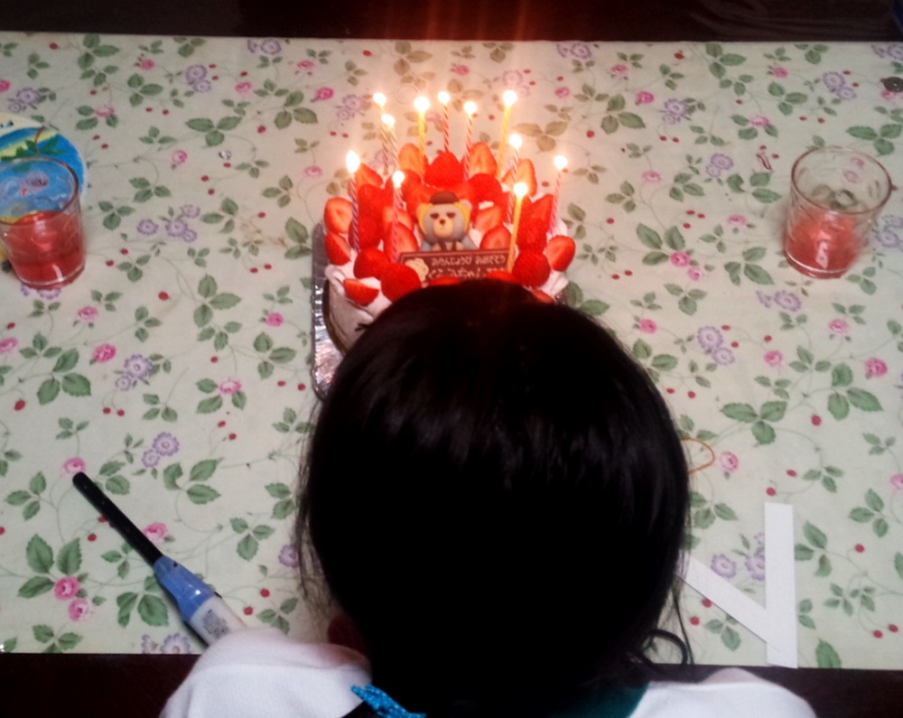 くるみ１１歳バースデーケーキ