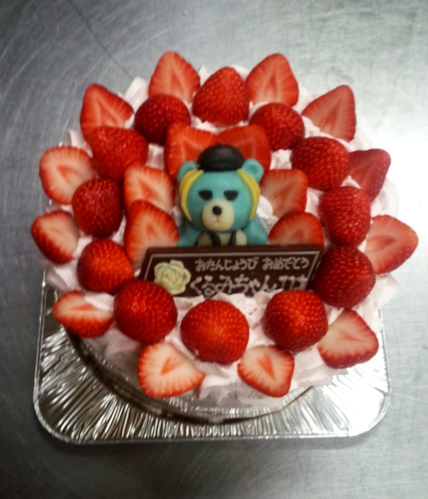 くるみ１１歳バースデーケーキ