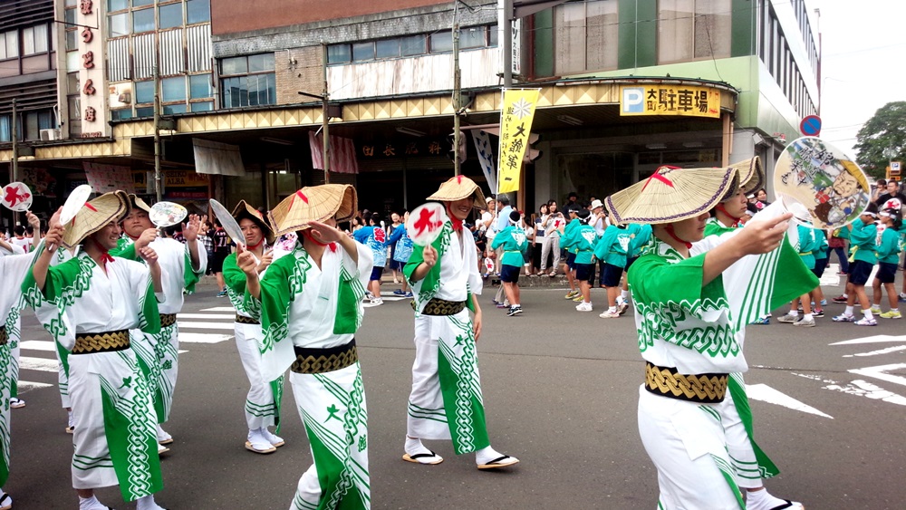大文字踊りクマ