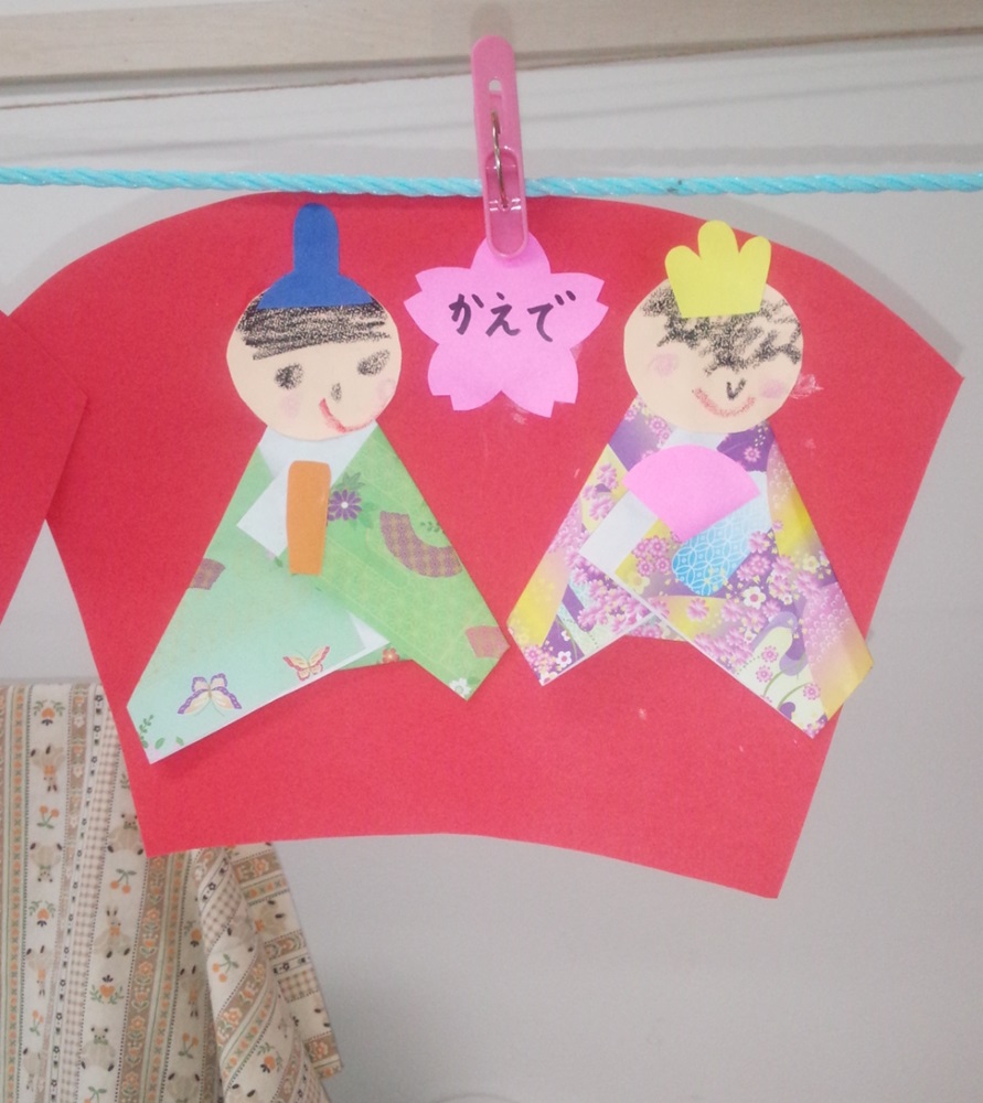 羽二重っ子制作お雛様